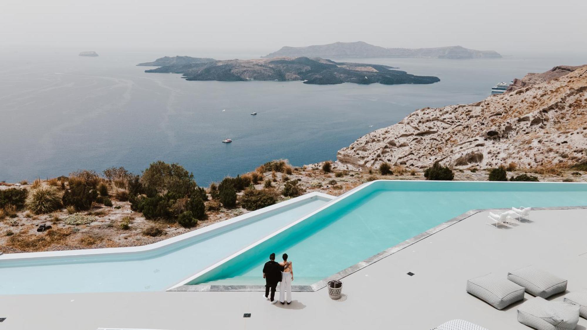 Отель Erosantorini Estate Тира Экстерьер фото